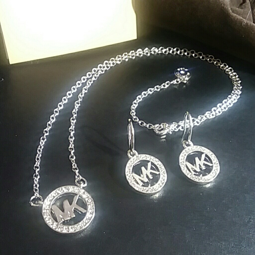 Michael Kors Silver Logo Set ❤